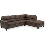 NAVI CHESTNUT 2 PC SECTIONAL