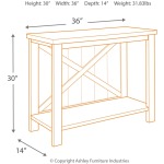 Abramsland Sofa/Console Table