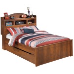 Barchan Full Bookcase Bed with Trundle