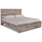 Effie King Panel Bed with Storage