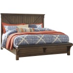 Lakeleigh King Panel Bed w/Bench Footboard