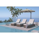 Alta Grande Chaise Lounge with Cushion