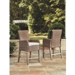 Beachcroft Bar Stool with Cushion (Set of 2)