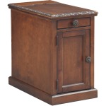Laflorn Chairside End Table with USB Ports & Outlets