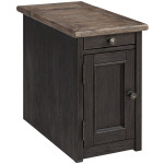 Tyler Creek Chairside End Table with USB Ports & Outlets