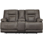 Wurstrow Power Reclining Loveseat with Console