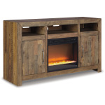 Sommerford 62" TV Stand with Electric Fireplace