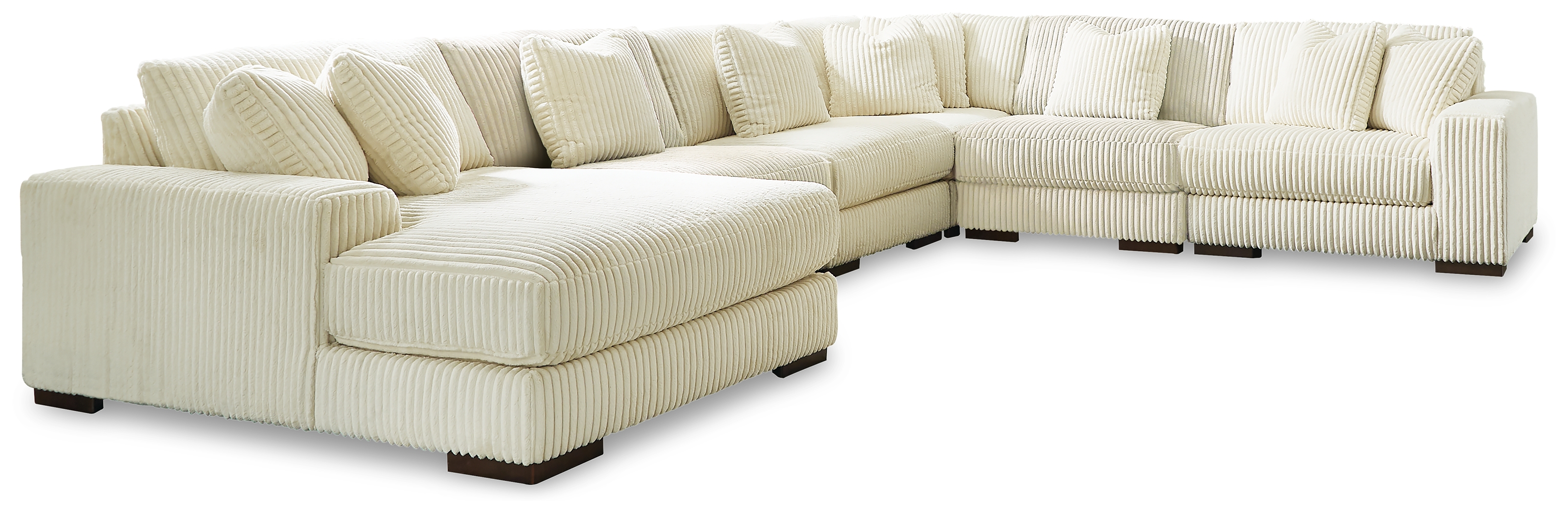 Lindyn 6Piece Sectional with Chaise 21104S11 by Signature Design by Ashley at Missouri Furniture