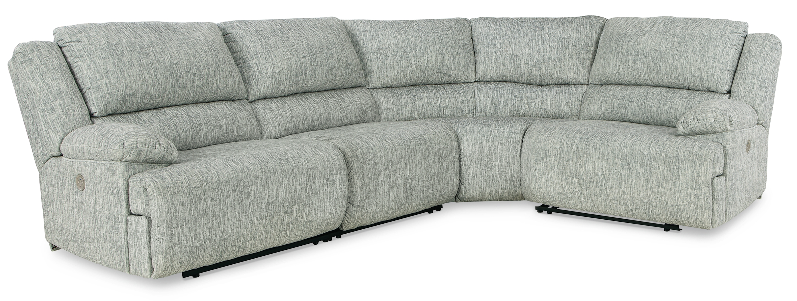 McClelland 4Piece Power Reclining Sectional 29302S20 by Signature Design by Ashley at Bruce