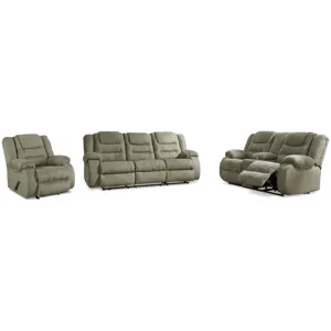McCade Reclining Sofa, Loveseat and Recliner