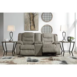 McCade Reclining Loveseat with Console
