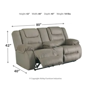 McCade Reclining Sofa, Loveseat and Recliner