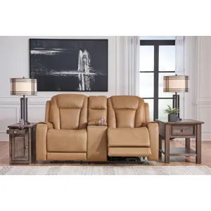 Card Player Power Reclining Loveseat