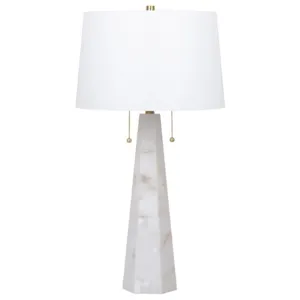 LAURELLEN ALABASTER TABLE LAMP