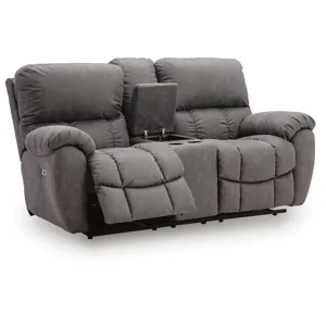 Bakerstein Power Reclining Loveseat with Console