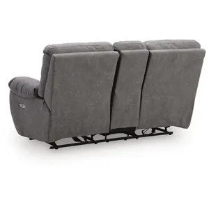 Bakerstein Power Reclining Loveseat with Console