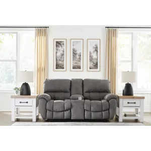 Bakerstein Power Reclining Loveseat with Console