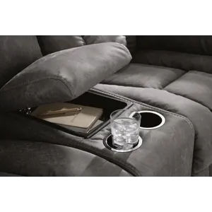Bakerstein Power Reclining Loveseat with Console