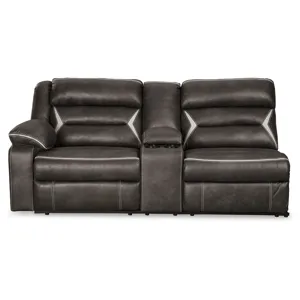 Kincord Left-Arm Facing Power Reclining Sofa with Console