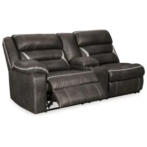 Kincord Left-Arm Facing Power Reclining Sofa with Console