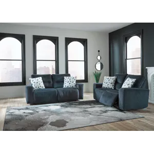 Paulestein Power Reclining Sofa and Loveseat