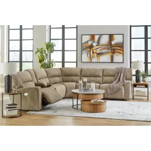 Next-Gen DuraPella 6-Piece Power Reclining Sectional