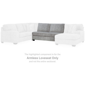 Pembrey Armless Loveseat