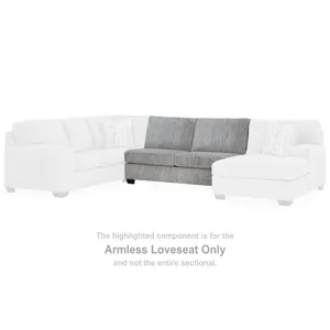 Pembrey Armless Loveseat
