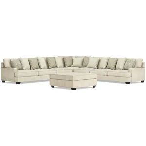 Rawcliffe 5-Piece Sectional and Oversized Ottoman