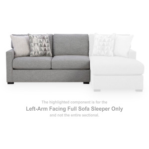 UrbanCrest Left-Arm Facing Full Sofa Sleeper