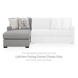 UrbanCrest Left-Arm Facing Corner Chaise