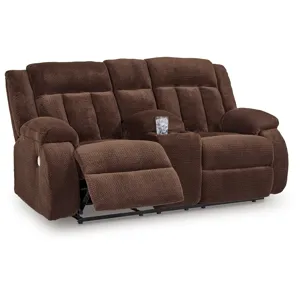Observation Power Reclining Loveseat with Console