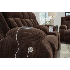 Observation Power Reclining Loveseat with Console