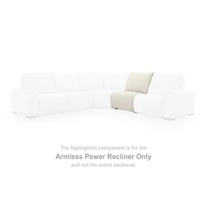 East Loft Armless Power Recliner