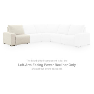East Loft Left-Arm Facing Power Recliner