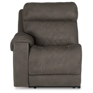 Hoopster Left-Arm Facing Power Recliner