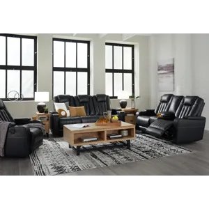 Center Point Reclining Sofa, Loveseat and Recliner