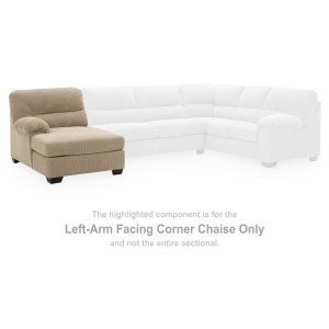 SimpleJoy Left-Arm Facing Corner Chaise