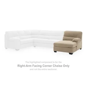 SimpleJoy Right-Arm Facing Corner Chaise