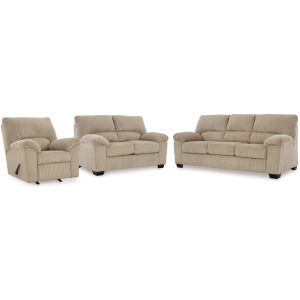SimpleJoy Sofa, Loveseat and Recliner