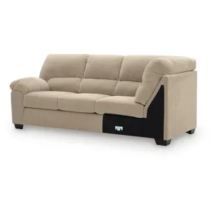 SimpleJoy Left-Arm Facing Sofa with Corner Wedge