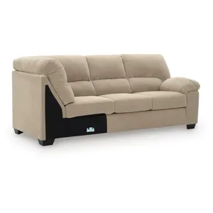 SimpleJoy Right-Arm Facing Sofa with Corner Wedge