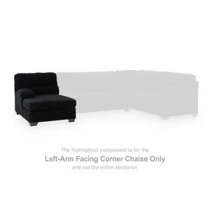 SimpleJoy Left-Arm Facing Corner Chaise