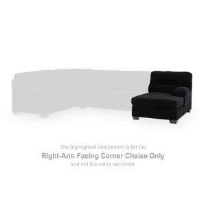 SimpleJoy Right-Arm Facing Corner Chaise