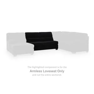 SimpleJoy Armless Loveseat