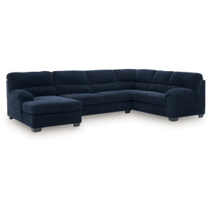 SimpleJoy 3-Piece Sectional with Chaise