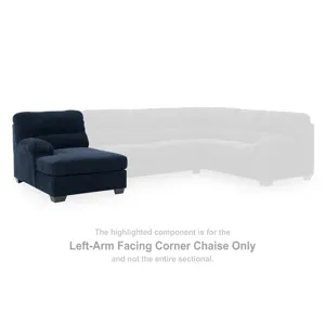 SimpleJoy Left-Arm Facing Corner Chaise