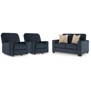 Aviemore Loveseat and 2 Recliners