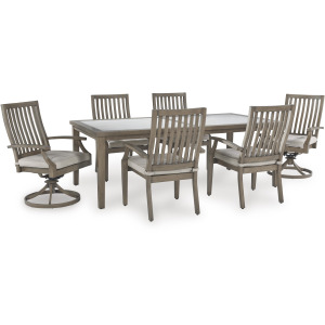 Rainier Ranch 7 PC Outdoor Dining Set