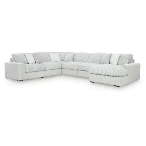 Stupendous 6-Piece Sectional with Chaise